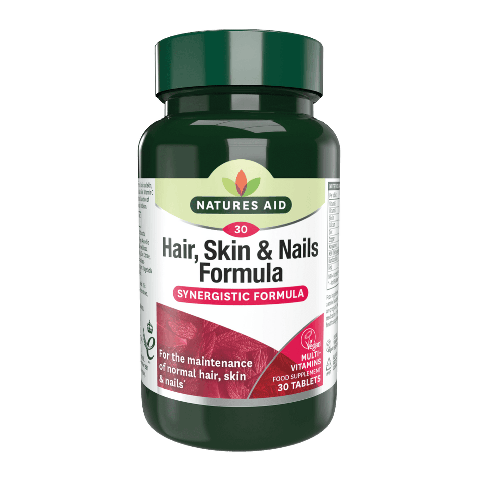 Natures Aid Hair, Skin and Nails Formula 30 Tablets