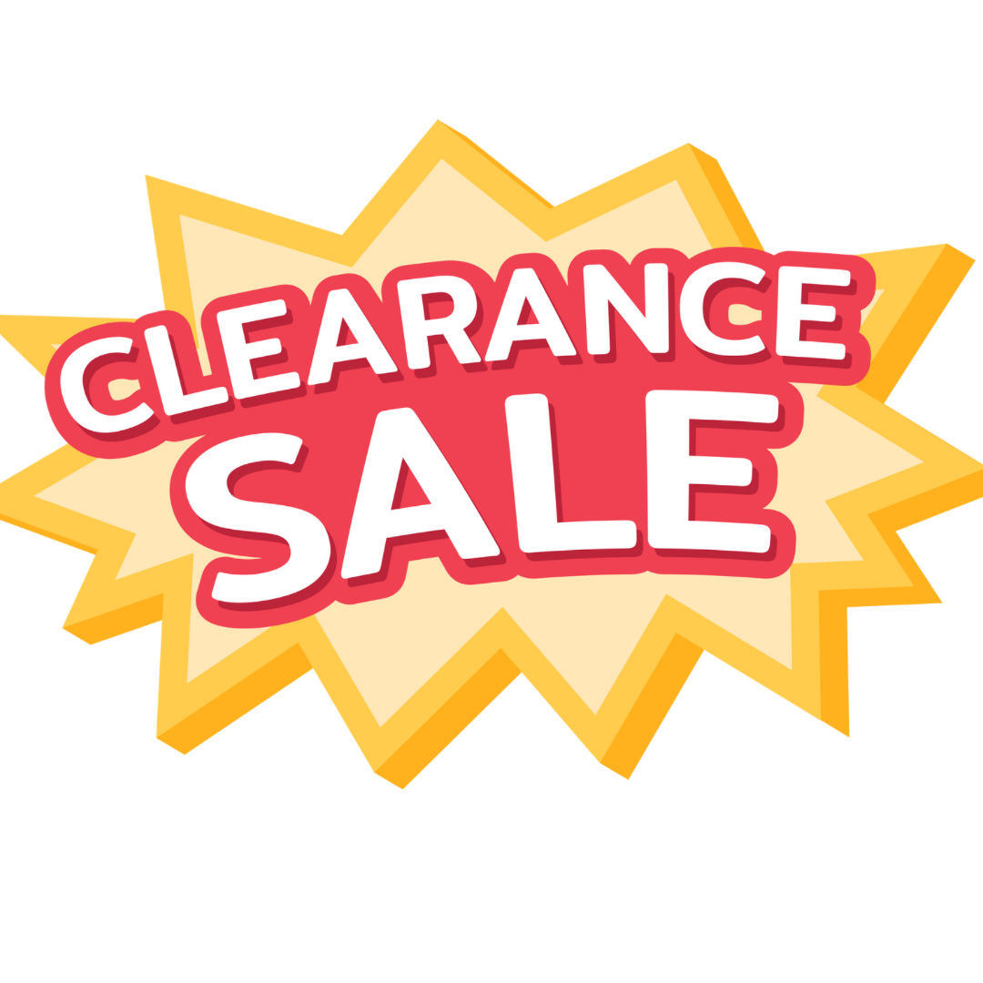 STOCK CLEARANCE 20% OFF