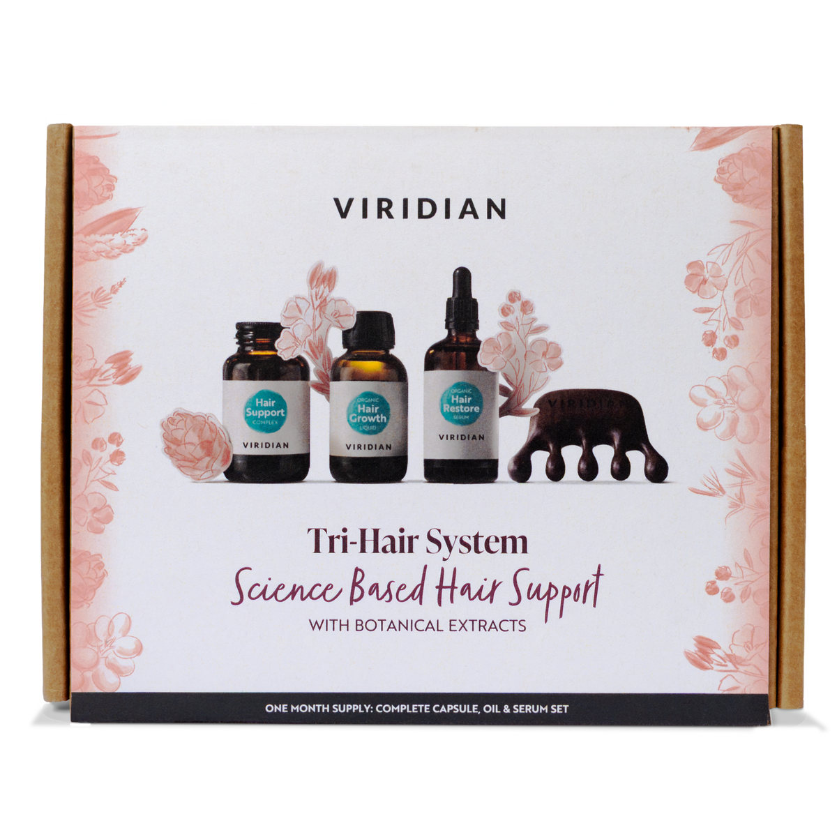 Viridian Tri-Hair System - One Month Supply - MicroBio Health™