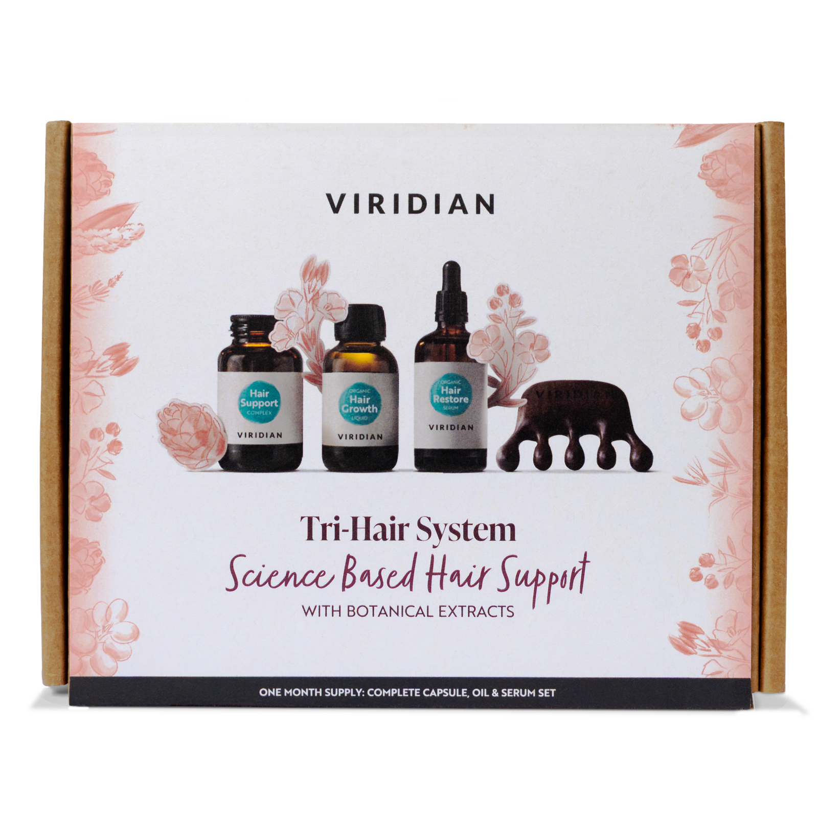 Viridian Tri-Hair System - One Month Supply - MicroBio Health™
