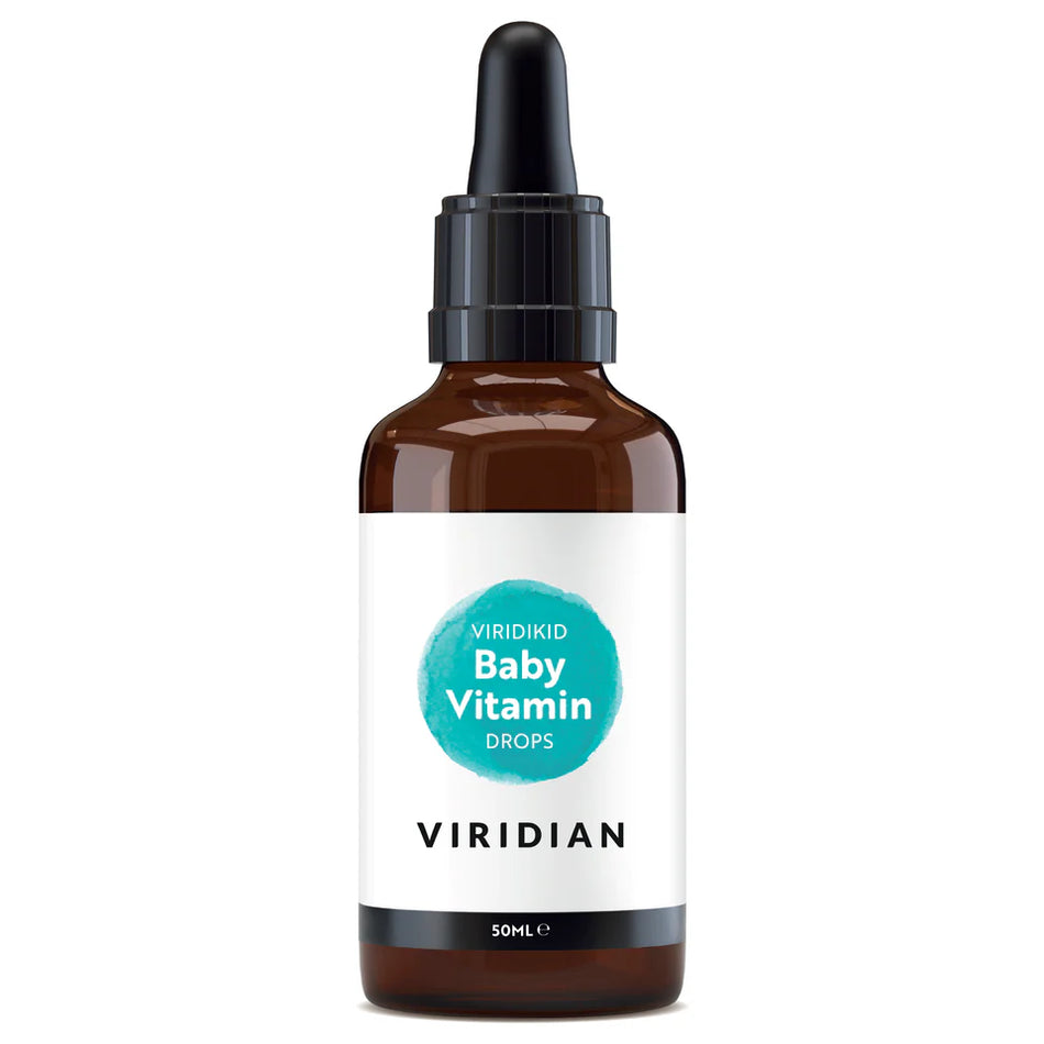 Viridian Viridikid Baby Vitamins Drops 50ml
