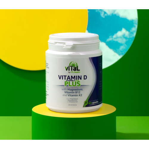 Vital Vitamin D Plus 60 Capsules – MicroBio Health™