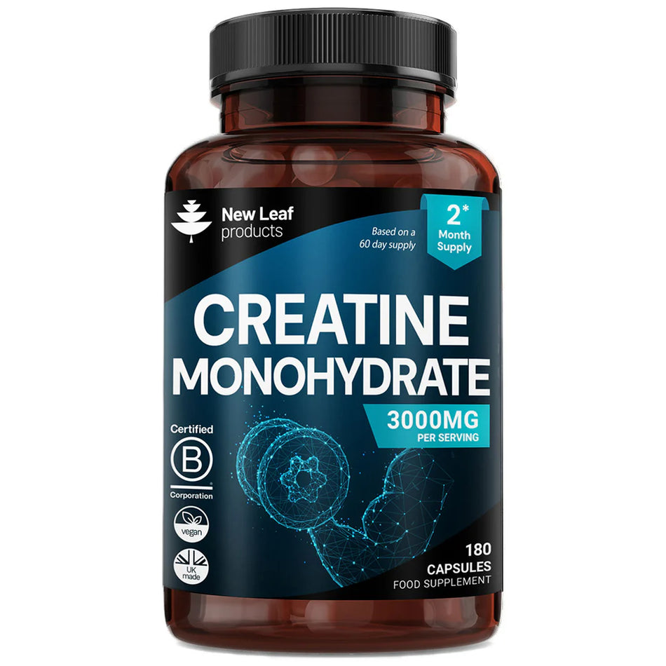 New Leaf Products Creatine 180 Capsules