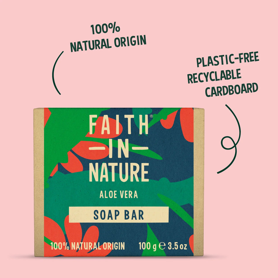 Faith in Nature Aloe Vera Soap Bar