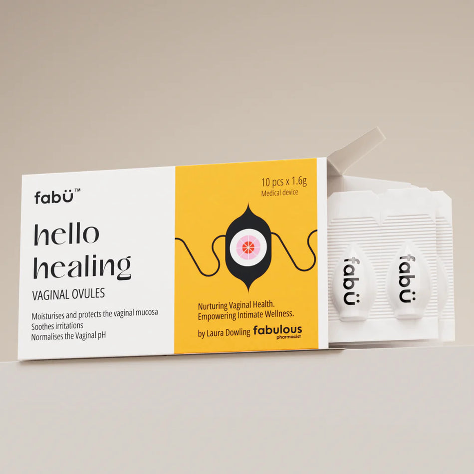 FabU Hello Healing Vaginal Ovules 10 pcsx1.6g