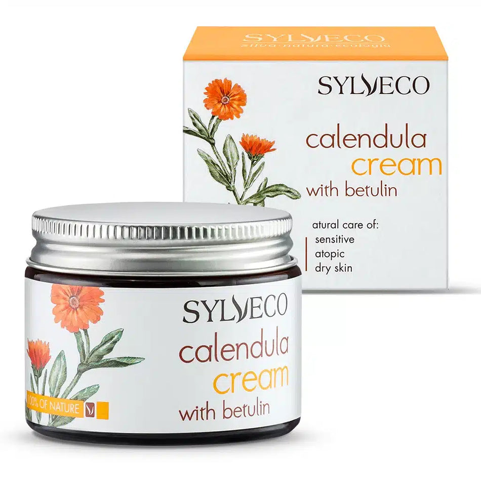 SYLVECO Calendula and Birch Moisturizing Cream with Betulin 50ml