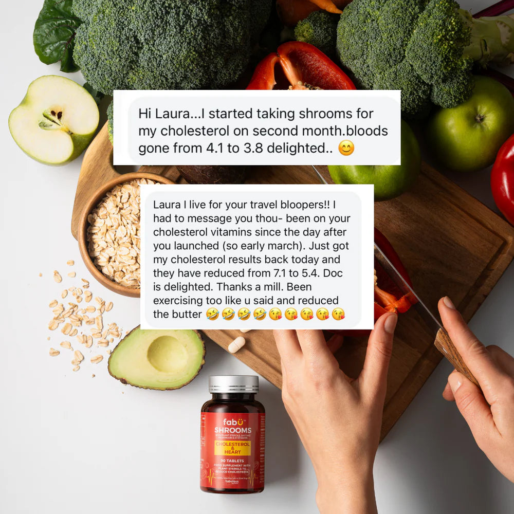 FabU Cholesterol & Heart 90 Tablets - MicroBio Health™