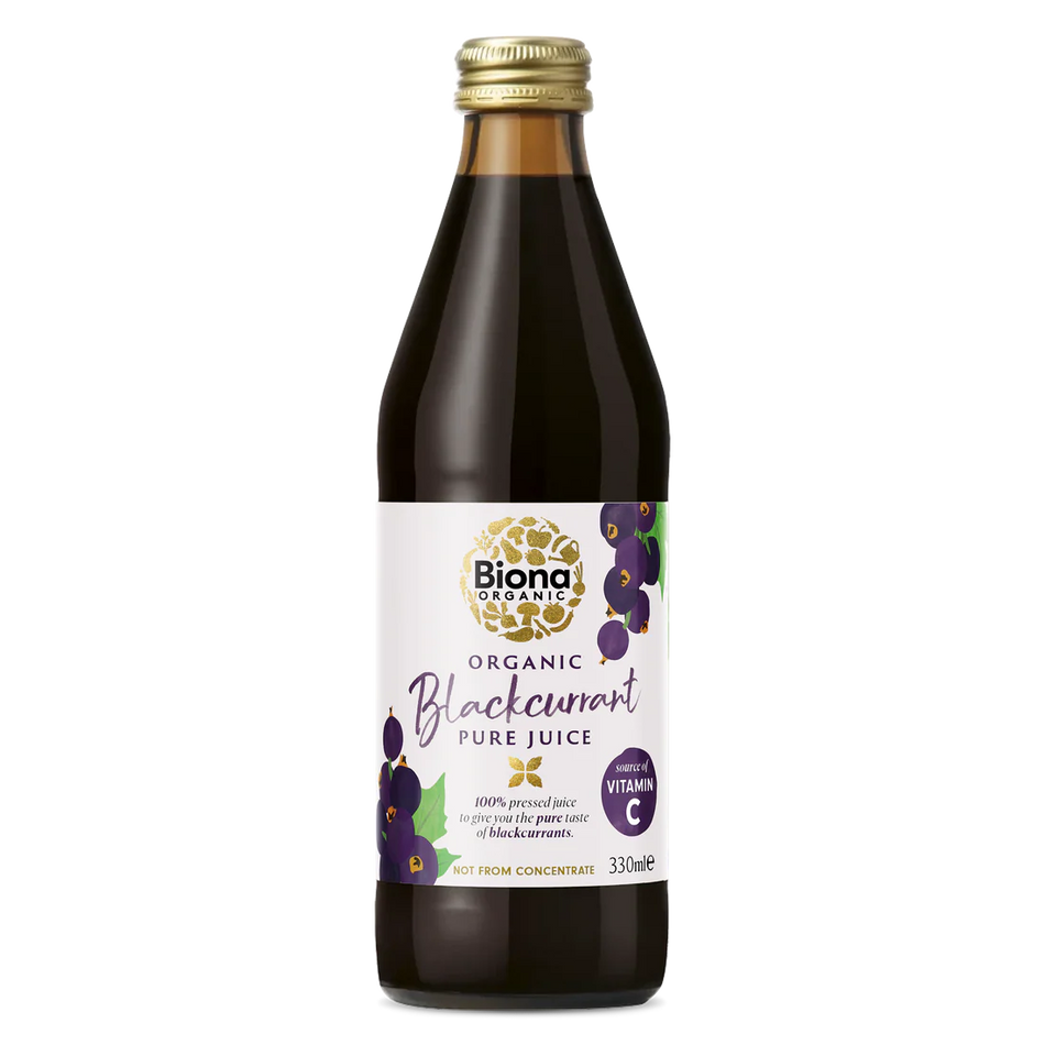 Biona Blackcurrant Pure Superjuice 330ml