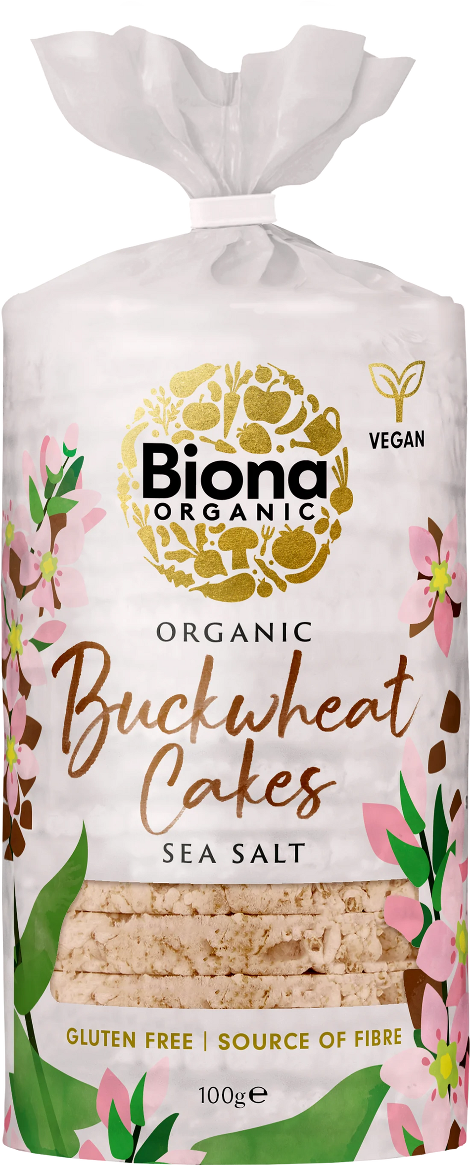 Biona Organic Buckwheat Cakes 100g