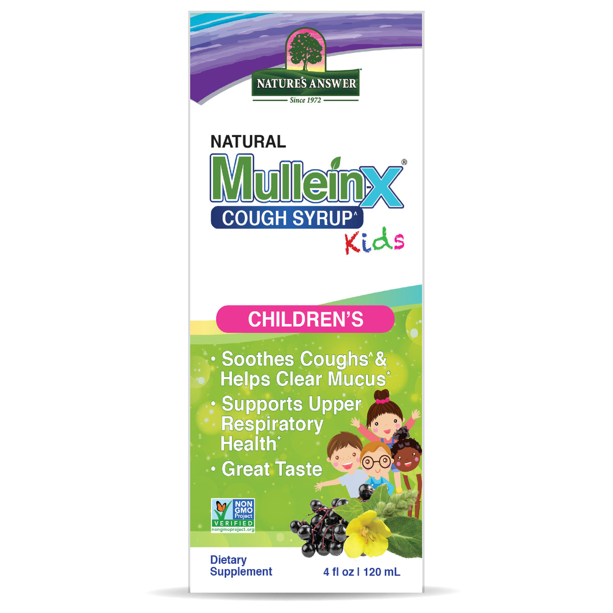 Nature's Answer MulleinX Cough Syrup Kids 120ml – MicroBio Health™