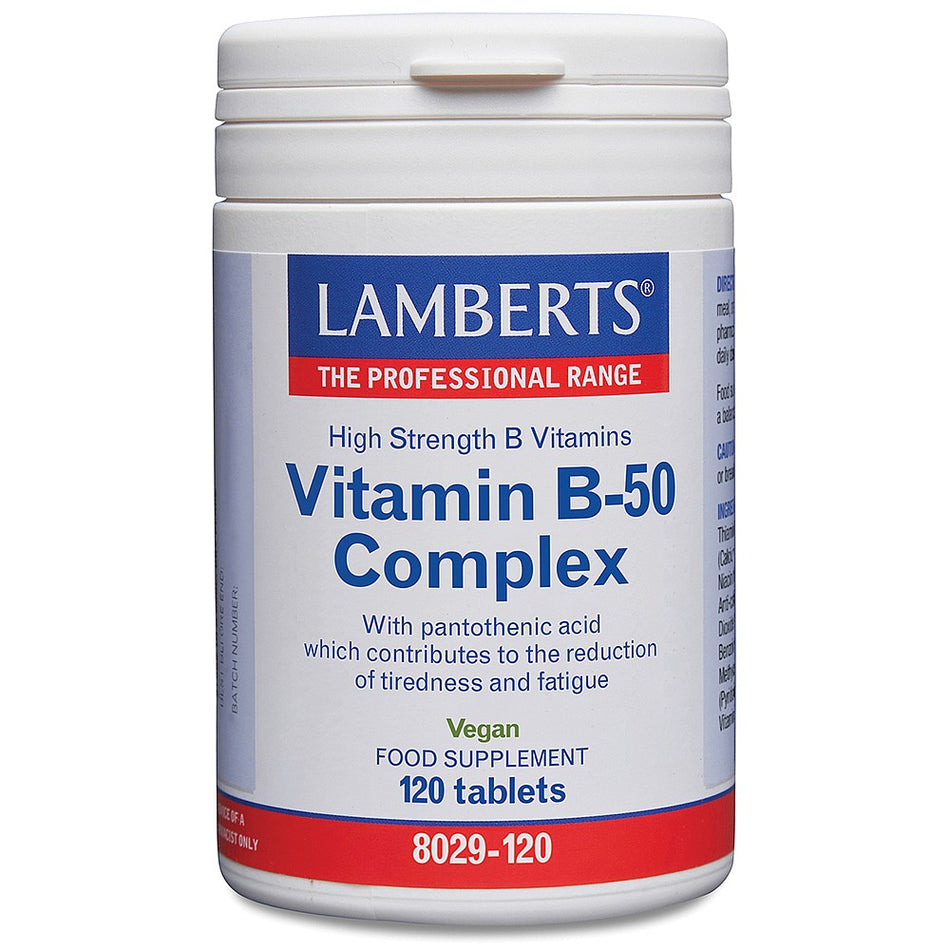 Lamberts Vitamin B-50 Complex 120 Tablets