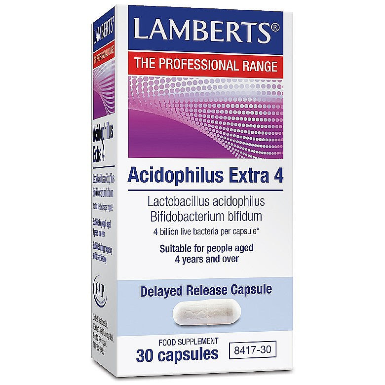 Lamberts Acidophilus Extra 4 30 Capsules