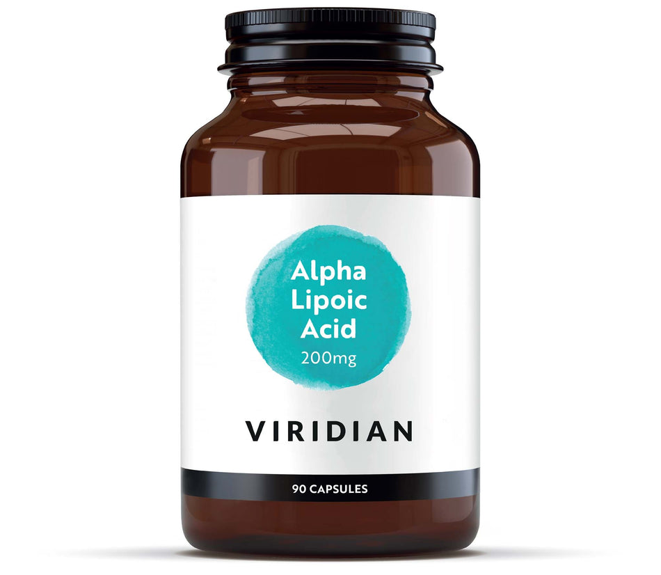 Viridian Alpha Lipoic Acid 200mg 90 Capsules