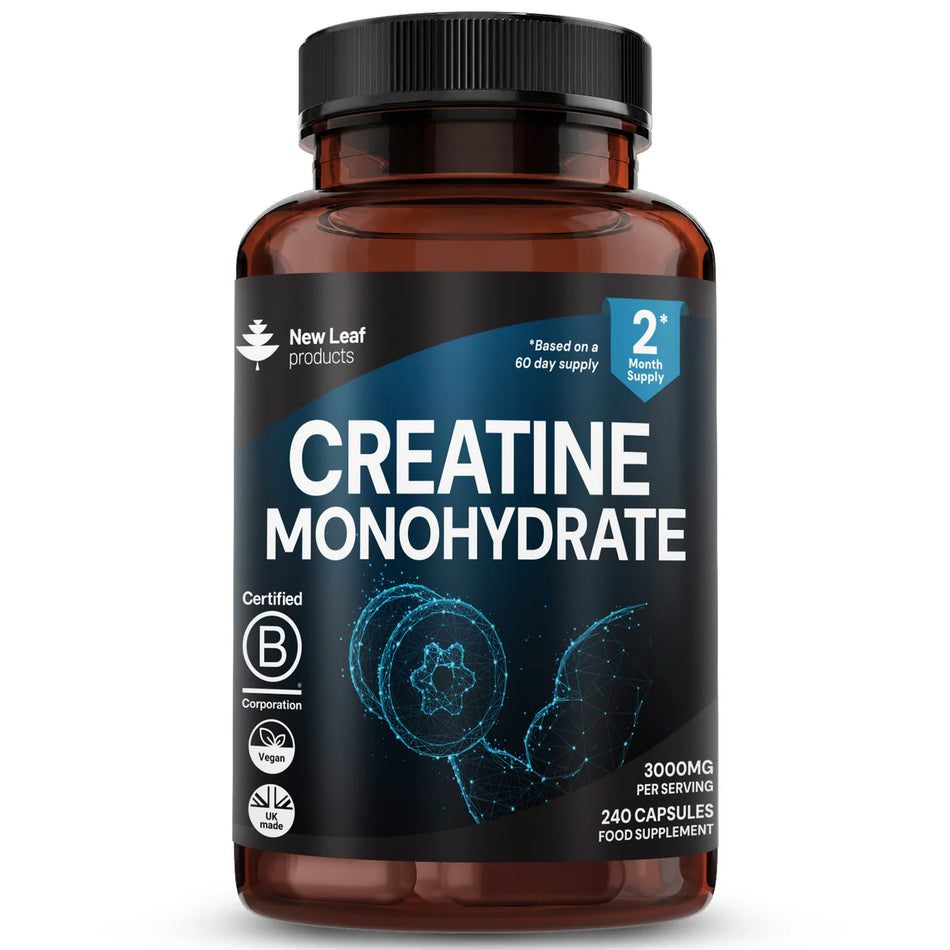 New Leaf Products Creatine Monohydrate 240 Capsules