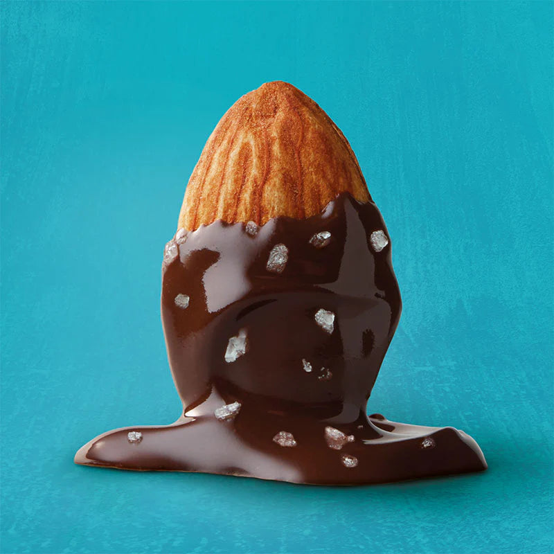 Forest Feast Salted Dark Chocolate Almonds 40g