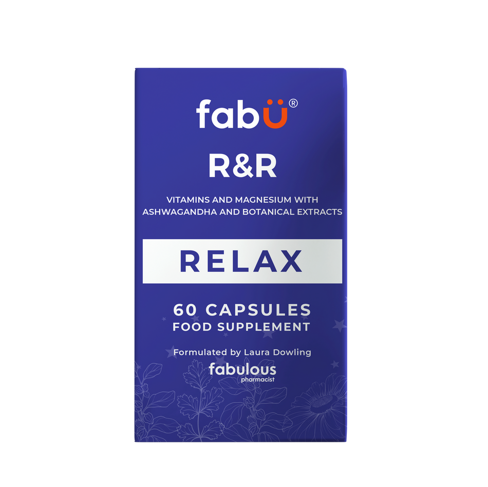 FabU R&R Relax 60 Capsules - Reduce Stress