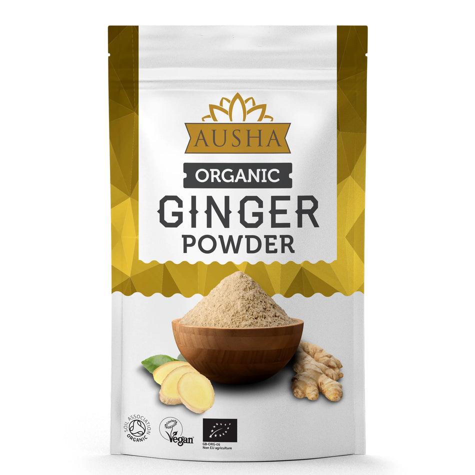 Ausha Organic Ginger Powder 100g