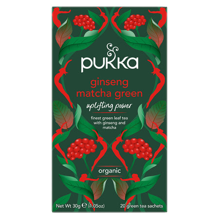 Pukka Ginseng Matcha Green Tea 20 Bags - MicroBio Health™