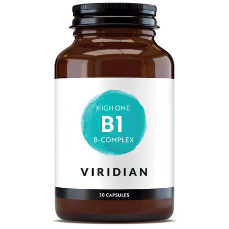 Viridian HIGH ONE Vitamin B1 B-Complex 30 Capsules - MicroBio Health™