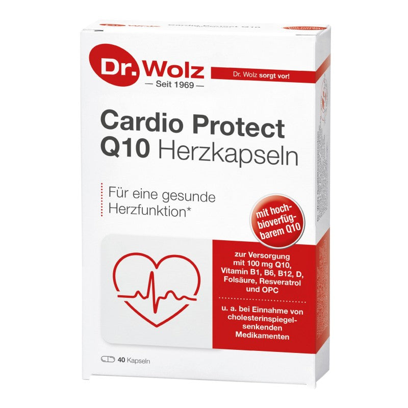 Dr Wolz Cardio Protect Q10 Herzkapseln 40 Capsules