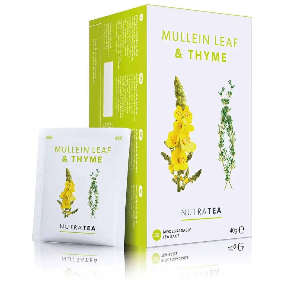 Nutratea Mullein Leaf and Thyme tea - 20 teabags