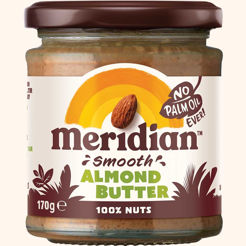 Meridian Smooth Almond Butter BIG JAR 470g - MicroBio Health™