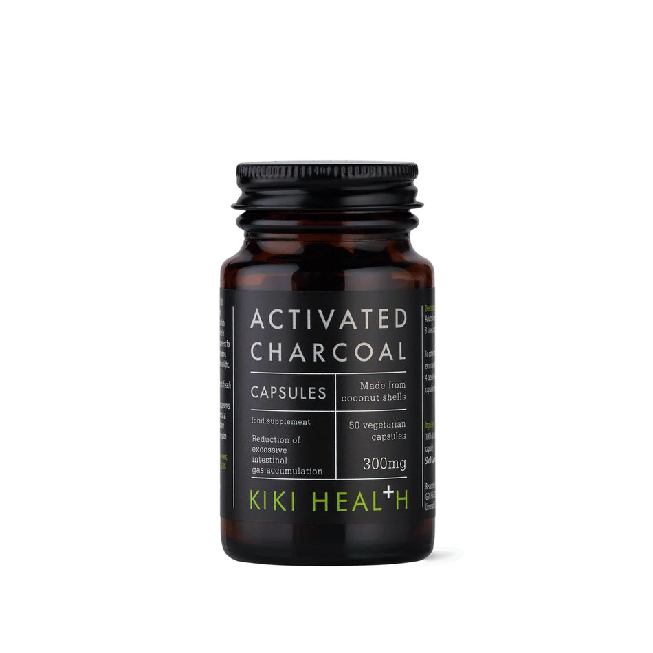 KIKI Health Activated Charcoal 50 Capsules