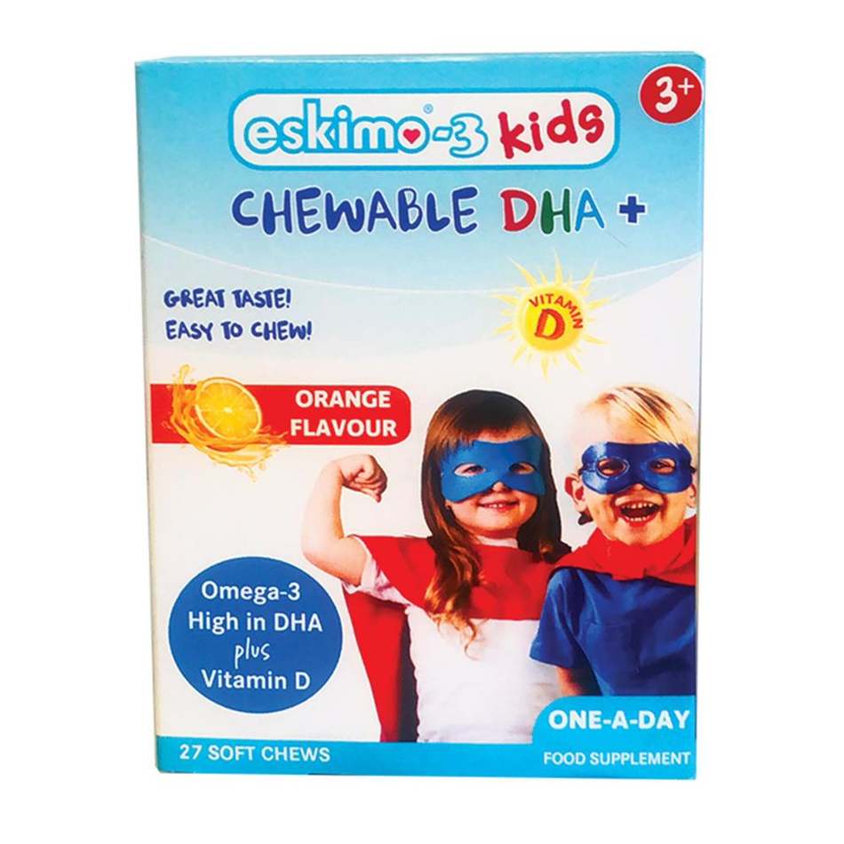 Eskimo-3 Bright Kids 27 Chewable Tablets