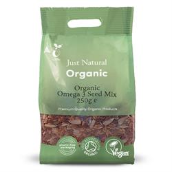 Just Natural Organic Omega 3 Seed Mix 250g - MicroBio Health™