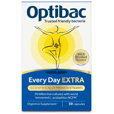 OptiBac Every Day EXTRA Strength 30 Capsules - MicroBio Health™