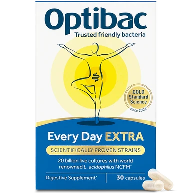 OptiBac Every Day EXTRA Strength 30 Capsules - MicroBio Health™