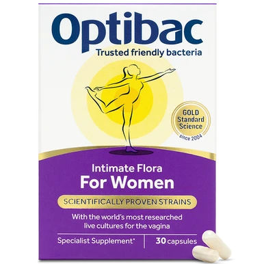 OptiBac Intimate Flora For Women 14 Capsules - MicroBio Health™