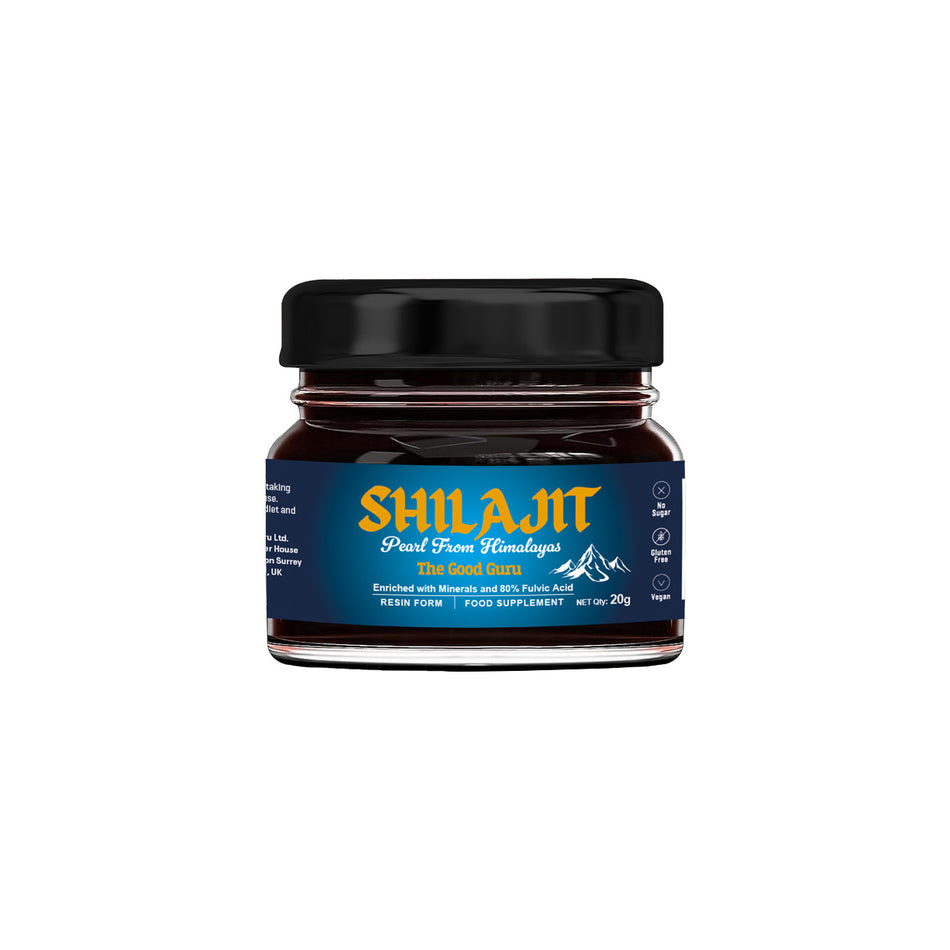 The Good Guru Shilajit Pearl Resin 20g