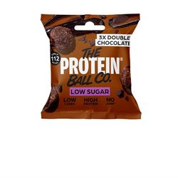 Protein Ball Co Double Chocolate Keto Balls 25g - MicroBio Health™