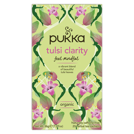 Pukka Tulsi Clarity 20 Tea Bags - MicroBio Health™