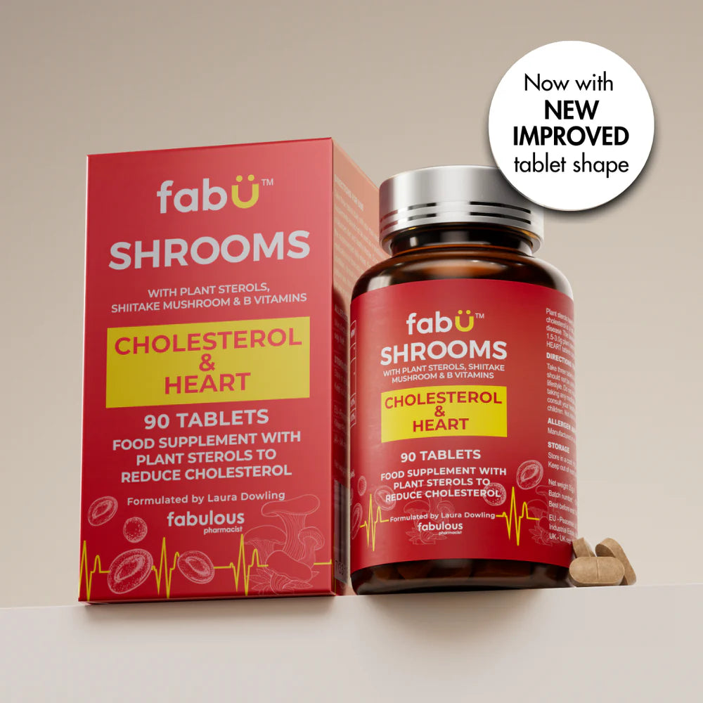 FabU Cholesterol & Heart 90 Tablets - MicroBio Health™