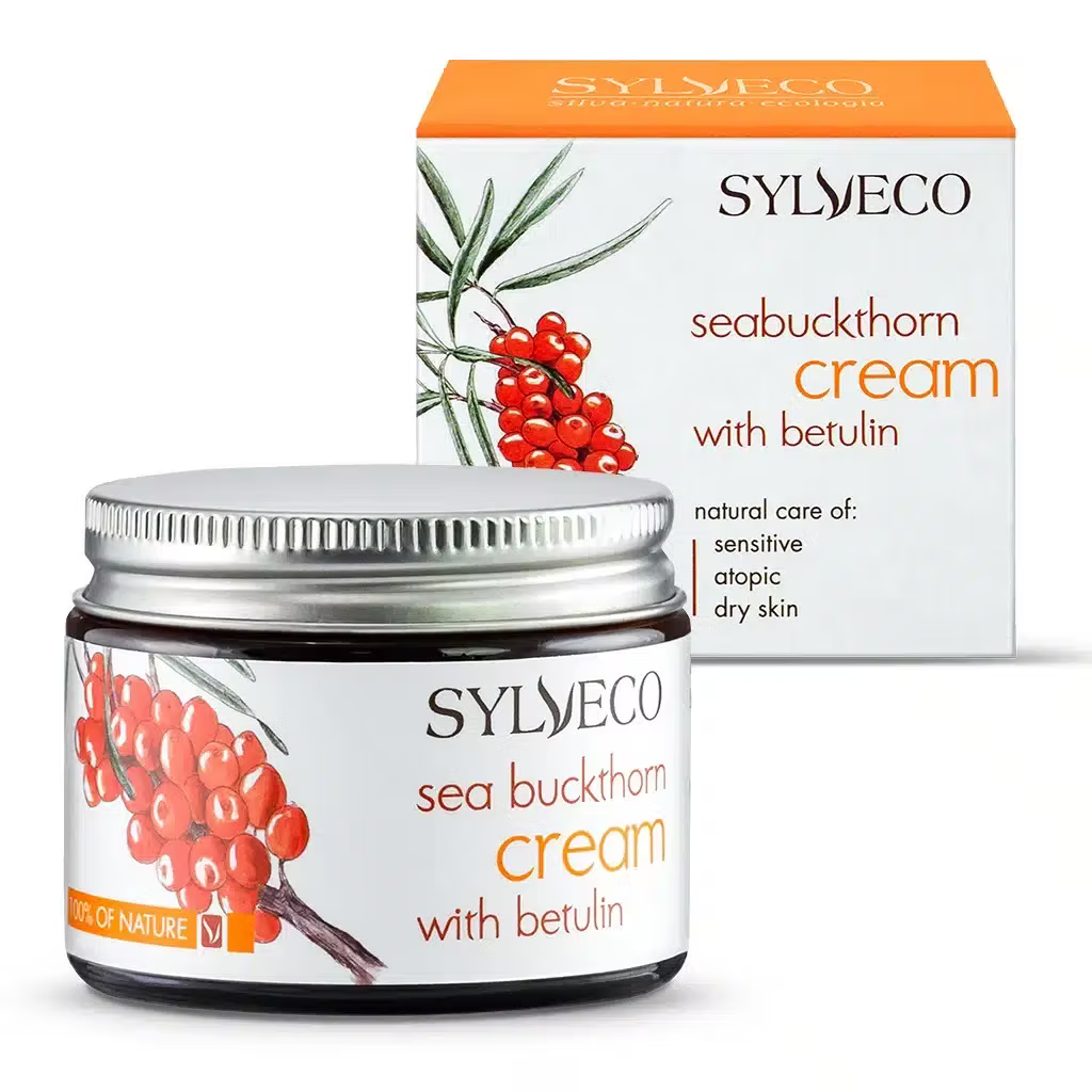 Sylveco Sea Buckthorn & Birch Moisturising Cream 50ml - MicroBio Health™