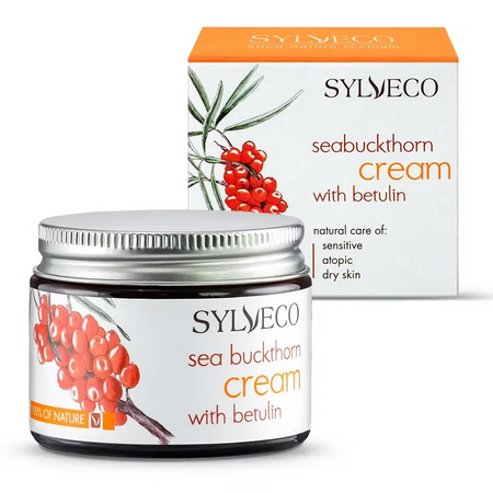 Sylveco Sea Buckthorn & Birch Moisturising Cream 50ml - MicroBio Health™