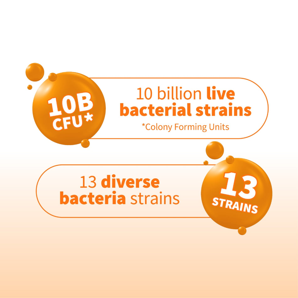 Garden Of Life Microbiome Probiotics Once Daily 30 Capsules - 13 Strains & 10 Billion CFU