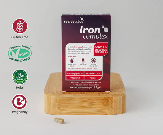Revive Iron Complex 30 Capsules - MicroBio Health™