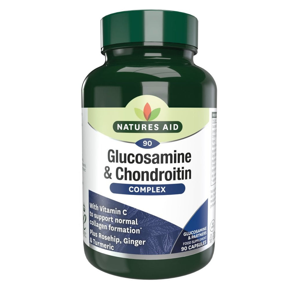 Natures Aid Glucosamine & Chondroitin Complex 90 Capsules