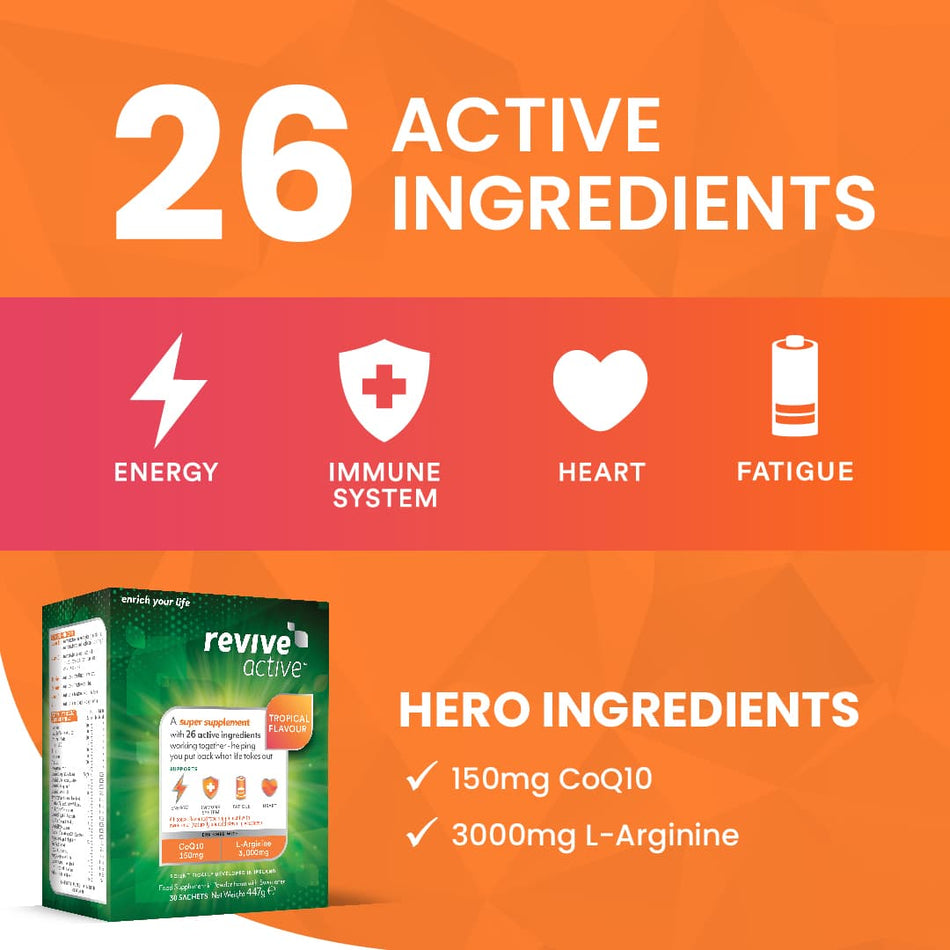 Revive Active 30 Day Box - Tropical Flavour - MicroBio Health™