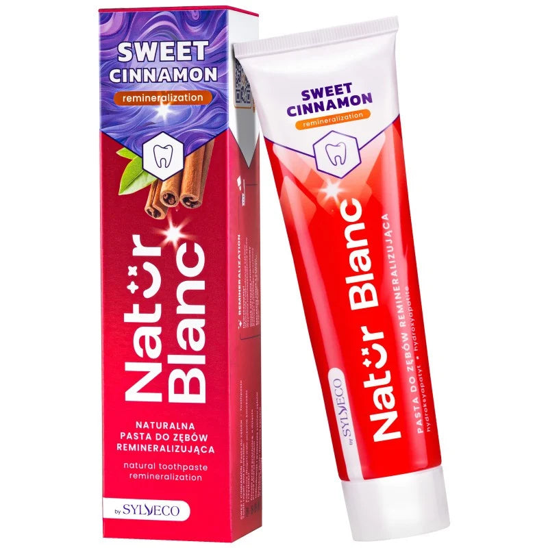 Sylveco Natur Blanc SWEET CINNAMON Toothpaste 100ml