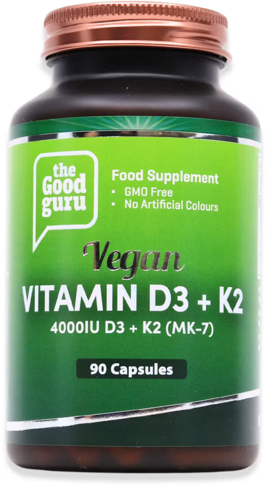 TheGoodGuru - Organic Vitamin D & k2 (90 capsules)