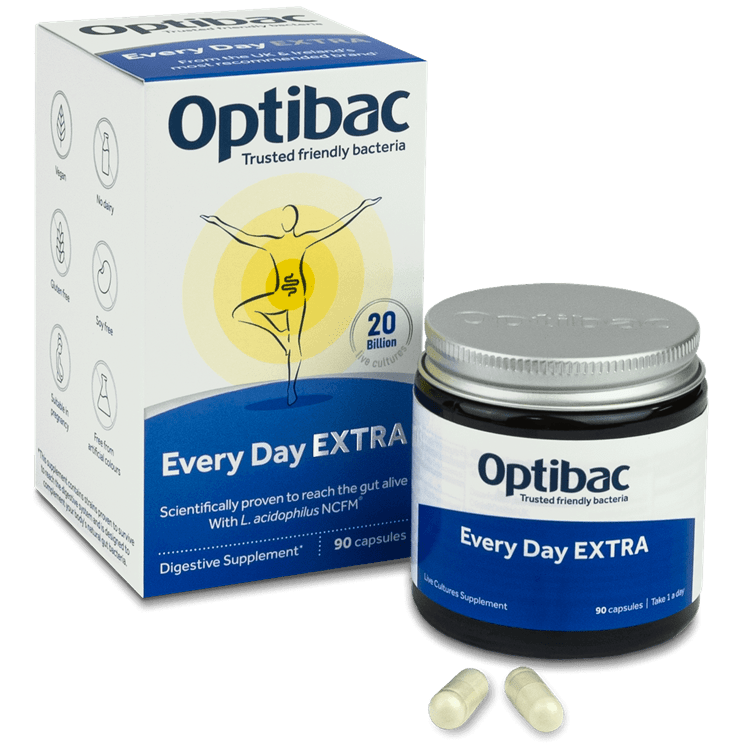 OptiBac For Every Day EXTRA Strength 90 Capsules – MicroBio Health™