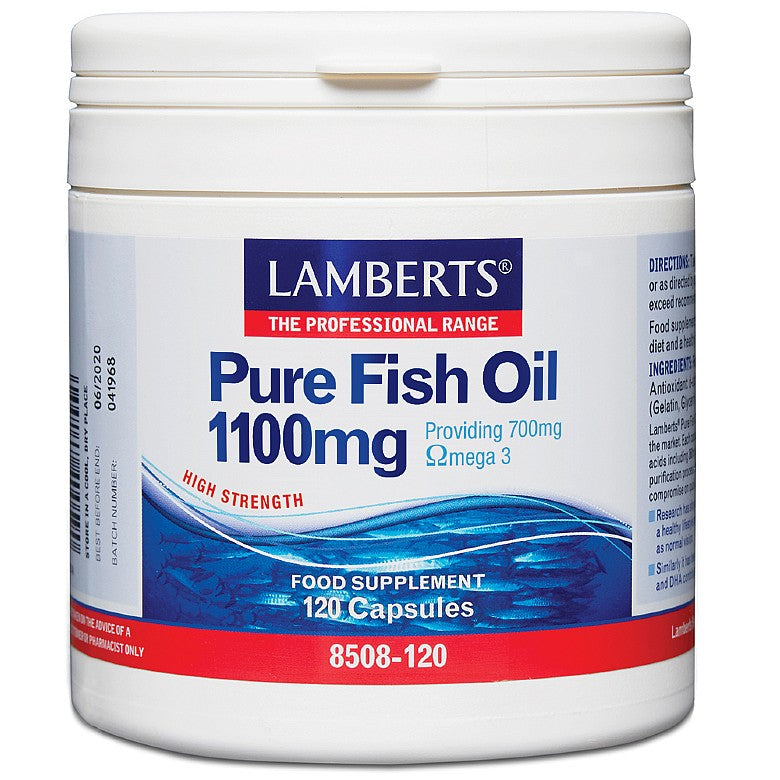Lamberts Fish Oil 1100mg 120 Capsules