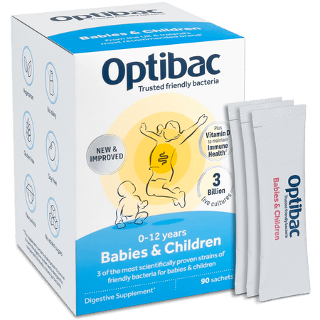 OptiBac For babies & children 90 sachets - MicroBio Health