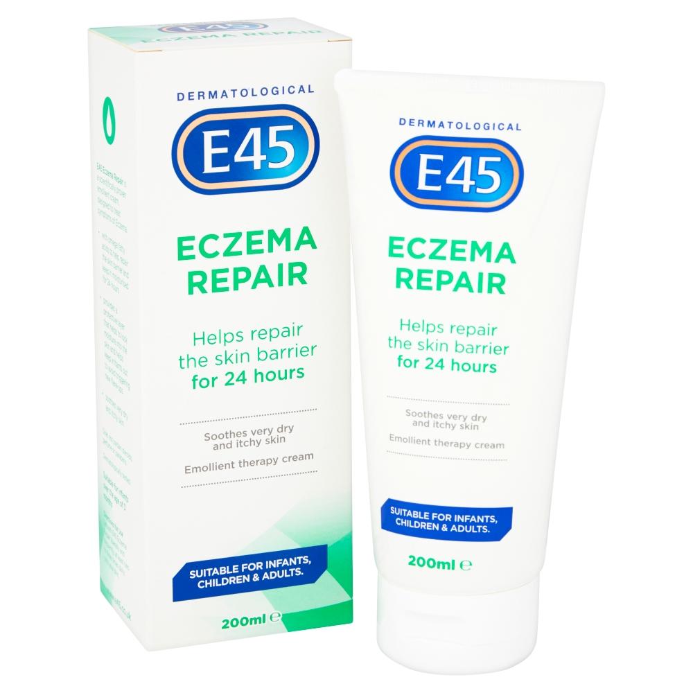 E45 Eczema Repair Emollient Cream 200ml - MicroBio Health