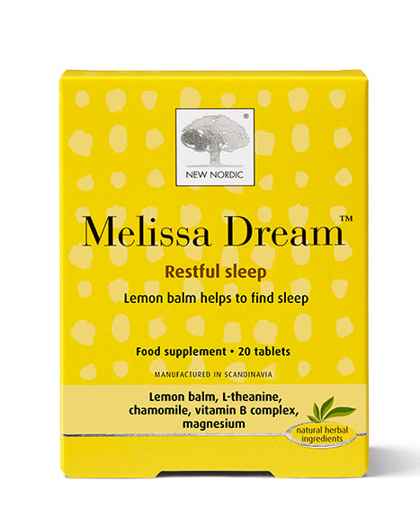 New Nordic Melissa Dream 20 Tablets - MicroBio Health