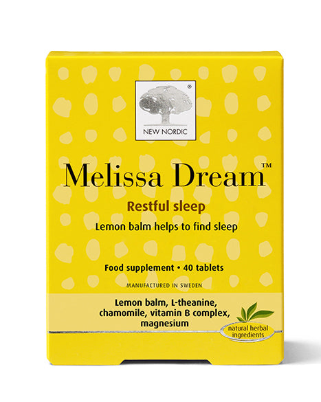 New Nordic Melissa Dream 40 Tablets - MicroBio Health